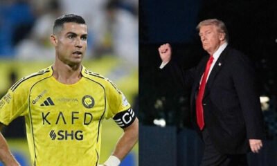 SamacharToday.co.in - क्रिस्टियानो रोनाल्डो ने ट्रम्प की सराहना की, भावनात्मक सेवानिवृत्ति की तैयारी - Image Credited by Hindustan Times