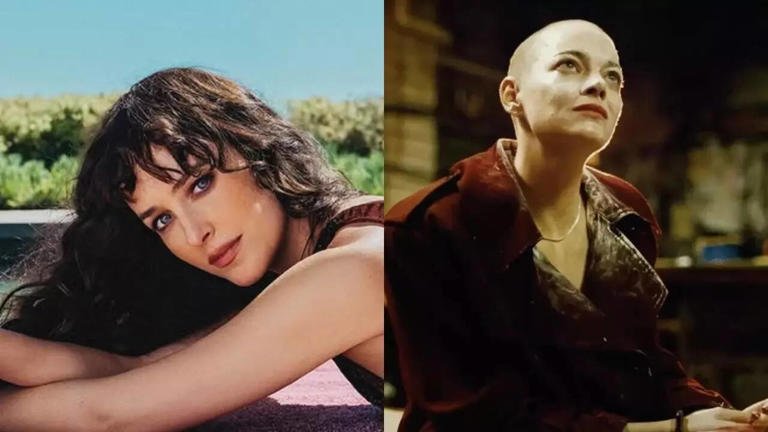 SamacharToday.co.in - डकोटा जॉनसन ने लान्थिमोस-स्टोन साझेदारी पर मज़ाक़ किया - Image Credited by The Times of India