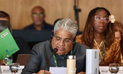 SamacharToday.co.in - 🌍 लीडआईटी गोलमेज बैठक: भारत ने पेरिस समझौते की वर्षगांठ पर 'कार्यान्वयन' पर ज़ोर दिया- Iamge Credited by Newsable Asianet News