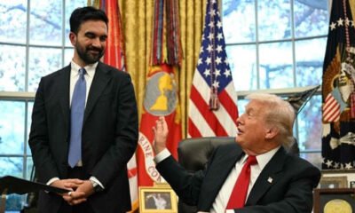 SamacharToday.co.in - अप्रत्याशित गठजोड़ ट्रम्प-ममदानी मुलाकात में NYC लक्ष्य पर सहमति - Image Credited by Hindustan Times