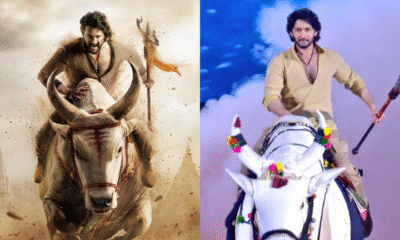 SamacharToday.co.in - महेश बाबू ने राजामौली की 'वाराणसी' टीज़र पर सवारी की - Image Credited by The Times of India