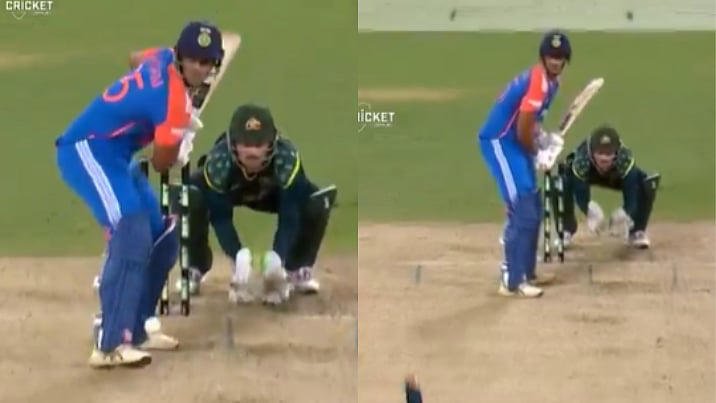 SamacharToday.co.in - शिवम दुबे का विशाल छक्का, गेंद बदली; टीम में भूमिका स्पष्ट - Image Credited by Free Press Journal