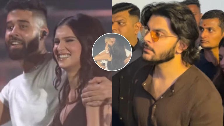 SamacharToday.co.in - वायरल वीडियो तारा सुतारिया और एपी ढिल्लों के 'किस' पर वीर पहाड़िया का रिएक्शन - Image Credited by Free Press Journal