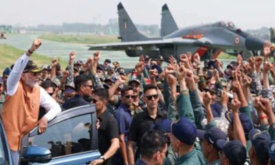 SamacharToday.co.in - ऑपरेशन सिंदूर वायुसेना ने ३१४ किमी दूर गिराया पाकिस्तानी विमान - Image Credited by Zee News