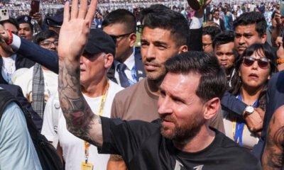 SamacharToday.co.in - कोलकाता अराजकता गांगुली मेसी को जल्दी जाने से रोक नहीं पाए - Image Credited by Live mint