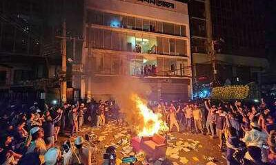 SamacharToday.co.in - बढ़ते तनाव के बीच बांग्लादेश के साथ संबंधों पर भारत का रुख - Image Credited by NewsPoint