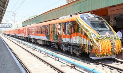 SamacharToday.co.in - बेंगलुरु-एर्नाकुलम वंदे भारत में 100% से अधिक अधिभोग - Image Credited by The New Indian Express