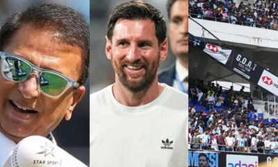 SamacharToday.co.in - सुनील गावस्कर कोलकाता अव्यवस्था का असली दोषी लियोनेल मेसी - Image Credited by Times NOW