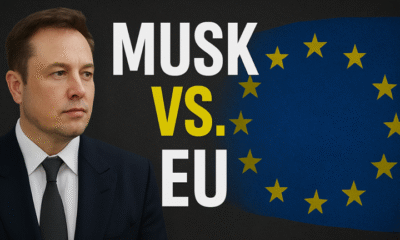 SamacharToday.co.in - मस्क बनाम यूरोपीय संघ X पर €120 मिलियन के जुर्माने और भू-राजनीतिक विवाद का विश्लेषण - Image Credited by Times NOW