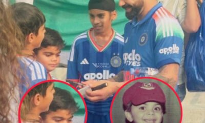 SamacharToday.co. in - विराट कोहली का 'नन्हा हमशक्ल' वडोदरा में अभ्यास सत्र के दौरान वायरल हुआ खास पल - Image Credited by India Today