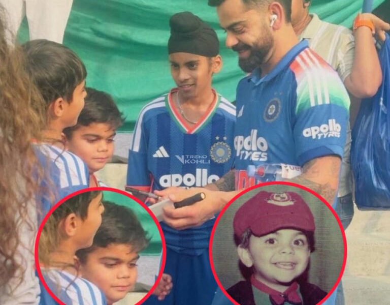 SamacharToday.co. in - विराट कोहली का 'नन्हा हमशक्ल' वडोदरा में अभ्यास सत्र के दौरान वायरल हुआ खास पल - Image Credited by India Today