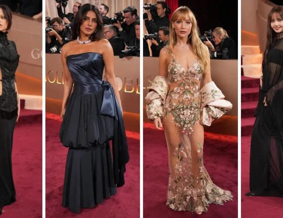 SamacharToday.co.in - गोल्डन ग्लोब्स 2026: प्रियंका चोपड़ा और लिसा ने बिखेरा जलवा - Image Credited by Times NOW