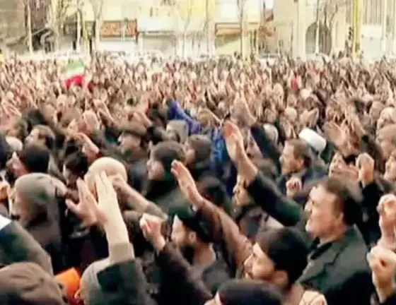 SamacharToday.co.in - ईरान में कोहराम 15वें दिन भी विरोध जारी, 544 की मौत - Image Credited by Mid-Day