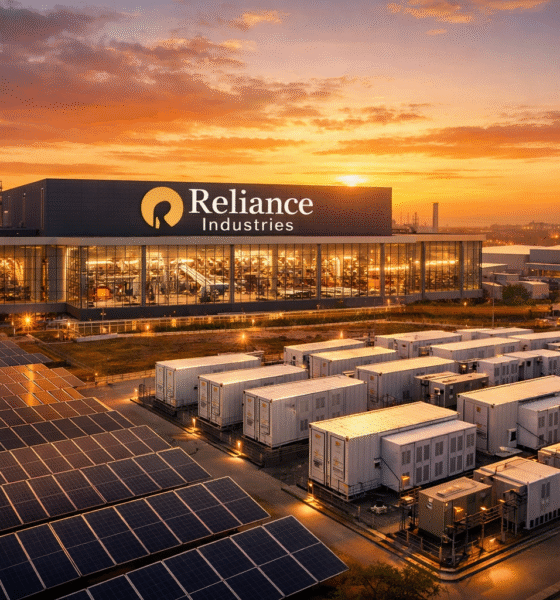 SamacharToday.co.in - चीन से तकनीक न मिलने के कारण रिलायंस ने सेल विनिर्माण योजना को रोका - Image by AI Generated