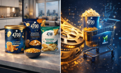 SamacharToday.co.in - पीवीआर आइनॉक्स का 4700BC से निकास; मारिको ने ₹226.8 करोड़ में ब्रांड खरीदा - AI Generated Image