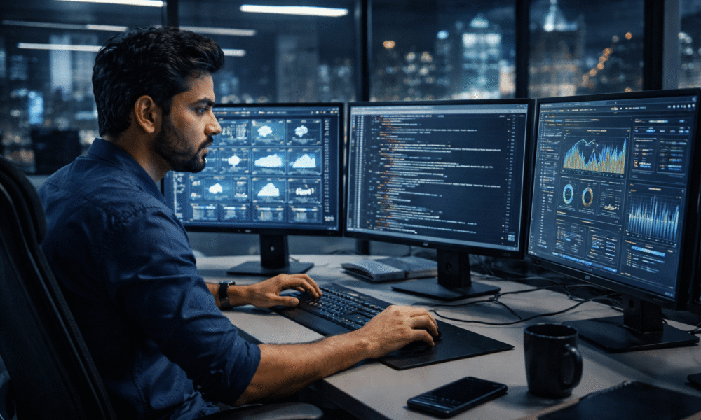 SamacharToday.co.in - 'वाइब कोडिंग' के बजाय 'ACE' अपनाएं इंजीनियर श्रीधर वेम्बू की सलाह - AI Generated Image