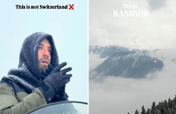 SamacharToday.co.in - रेगिस्तान से जन्नत तक खालिद अल अमेरी की कश्मीर यात्रा हुई वायरल - Image Credited Hindustan Times