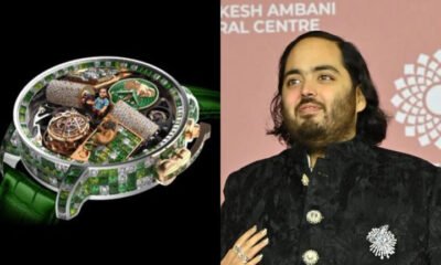 SamacharToday.co.in - 1.5 मिलियन डॉलर की 'वंतारा' घड़ी अनंत अंबानी की मूर्ति से सजी जैकब एंड कंपनी की कृति - Image Credited by The Financial Express
