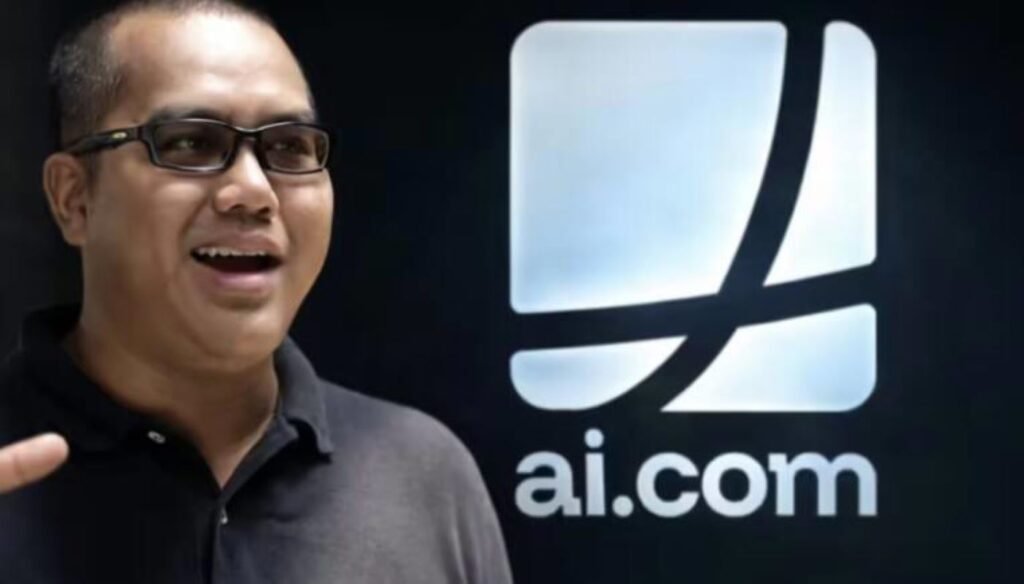 SamacharToday.co.in - सोने का डोमेन सैकड़ों करोड़ में बिका AI.com - Image Credited by MoneyControl