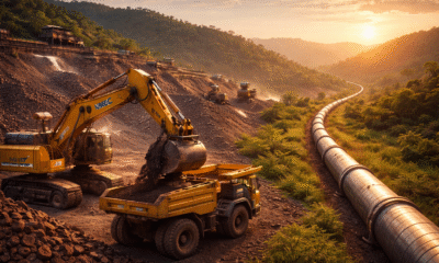 SamacharToday.co.in - NMDC का ऐतिहासिक शिखर रिकॉर्ड उत्पादन और वित्तीय विकास की उड़ान - AI Generated Image