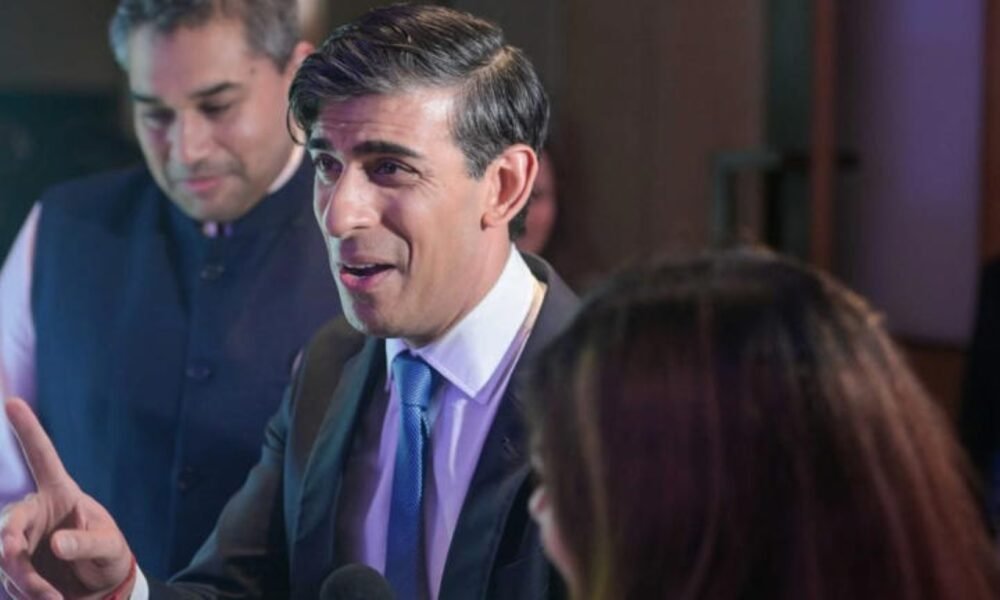 SamacharToday.co.in - ऋषि सुनक भारत एआई क्षेत्र में वैश्विक नेतृत्व के लिए तैयार - Image Generated by The Print