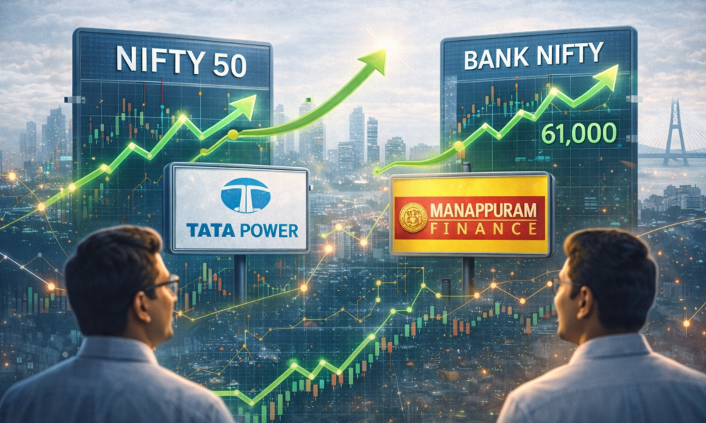 SamacharToday.co.in - बाजार का रुझान 13 फरवरी के लिए टॉप स्टॉक्स - AI Generated Image