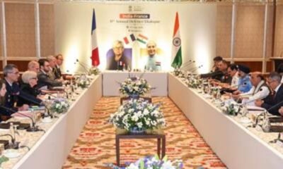 SamacharToday.co.in - भारत और फ्रांस ने रक्षा समझौते को अगले दशक के लिए बढ़ाया - Image Credited by PIB