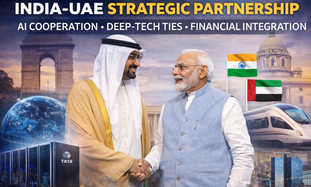 SamacharToday.co.in - भारत और यूएई ने एआई और स्वास्थ्य संबंधों को दी मजबूती - AI Generated Image