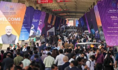 SamacharToday.co.in - भारत का वैश्विक एआई शिखर सम्मेलन ऊंचे इरादे, अव्यवस्थित वास्तविकता - Image Credited by Live Mint