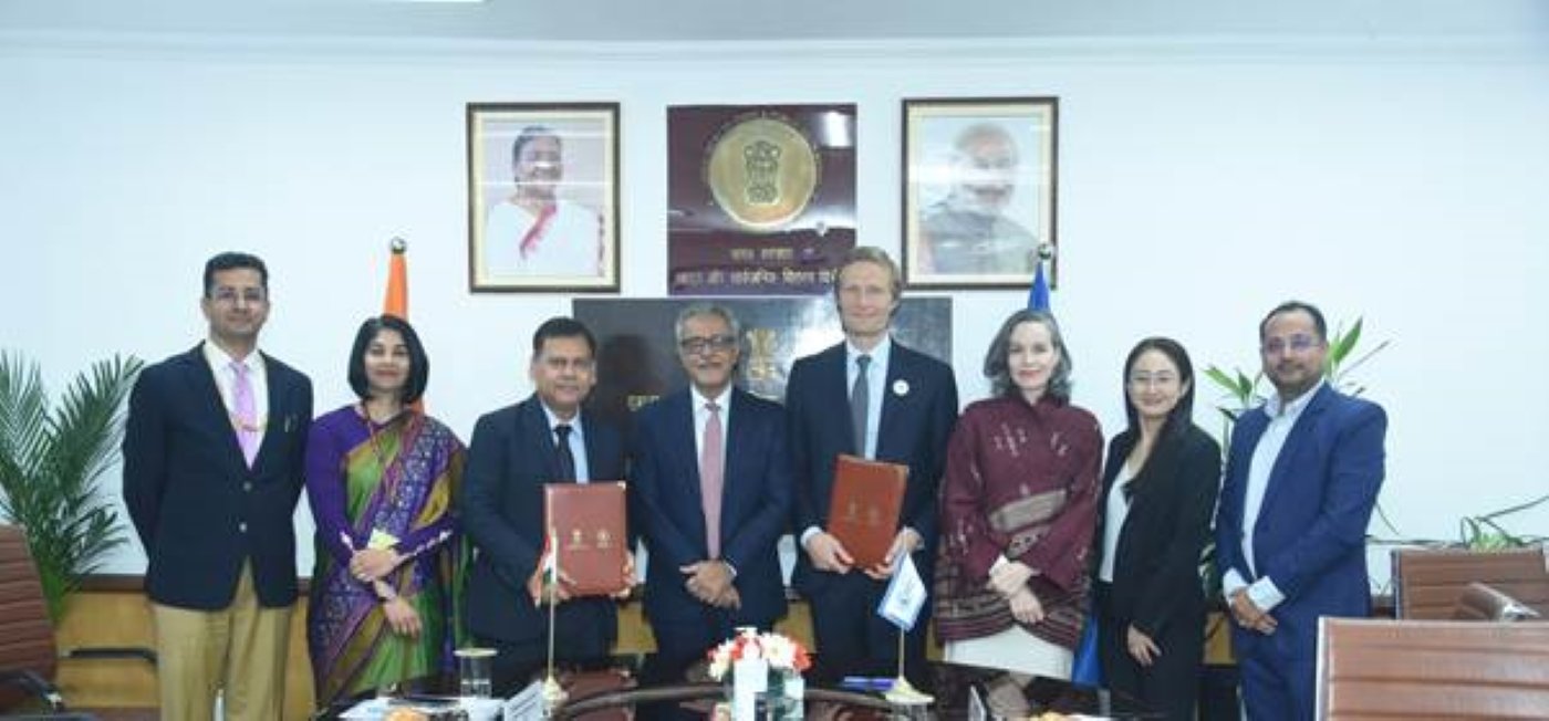 SamacharToday.co.in - भारत ने विश्व खाद्य कार्यक्रम के साथ किया समझौता - Image Credited by PIB