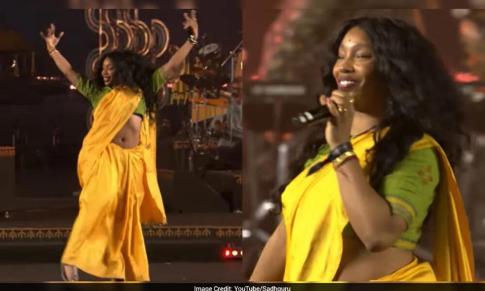 SamacharToday.co.in - महाशिवरात्रि उत्सव में ग्रैमी विजेता SZA ने लगाई शिव शंभू की गूंज - Image Credited by NDTV