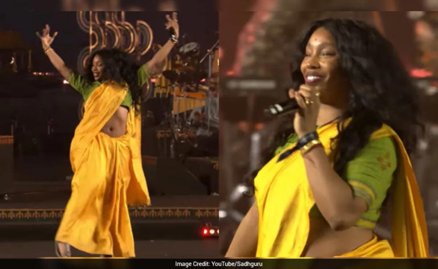 SamacharToday.co.in - महाशिवरात्रि उत्सव में ग्रैमी विजेता SZA ने लगाई शिव शंभू की गूंज - Image Credited by NDTV