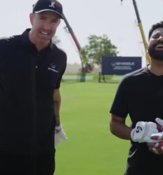 SamacharToday.co.in - रोहित शर्मा ने रोमांचक बैटिंग चैलेंज में पीटरसन को पछाड़ा - Image Credited by The Economic Times