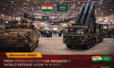 SamacharToday.co.in - सऊदी वर्ल्ड डिफेंस शो में भारत का रक्षा शक्ति प्रदर्शन - AI Generated Image
