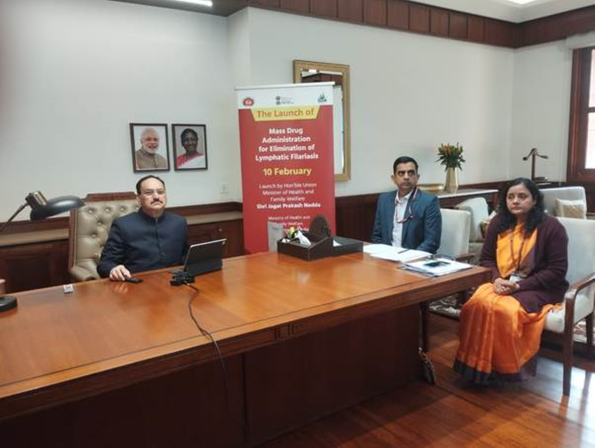 SamacharToday.co.in - हाथीपांव का अंत 2027 तक भारत बनेगा फाइलेरिया मुक्त राष्ट्र - Image Credited by PIB