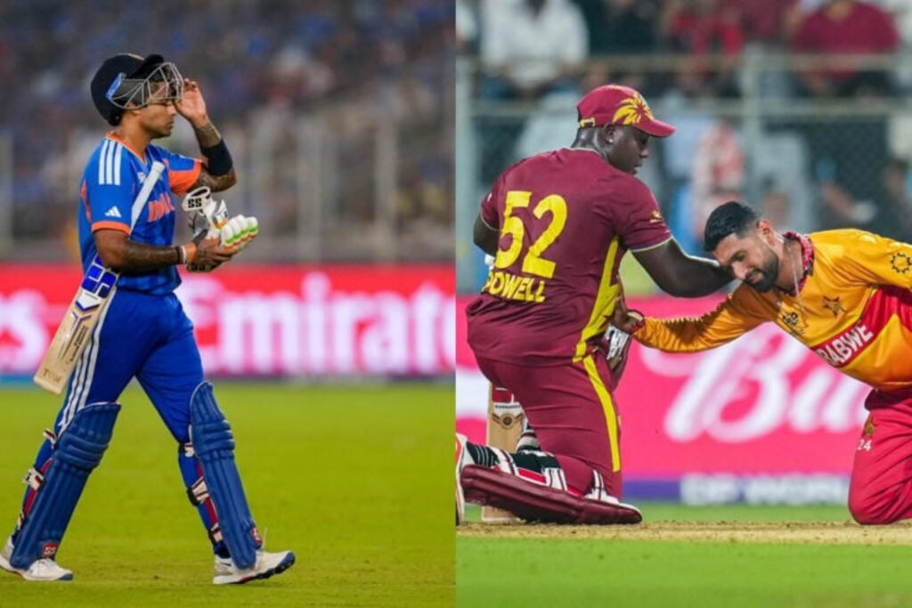 Samachartoday.co.in - जिम्बाब्वे की हार ने भारत की सेमीफाइनल उम्मीदों पर बढ़ाए संकट के बादल - Image Credited by News18