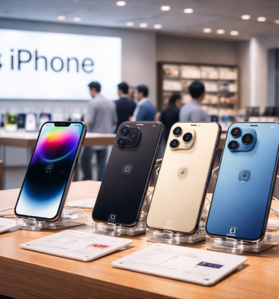 Samachartoday.co.in - iPhone निर्यात ने भारत के 2025 टेक व्यापार को चमकाया - AI Generated Image