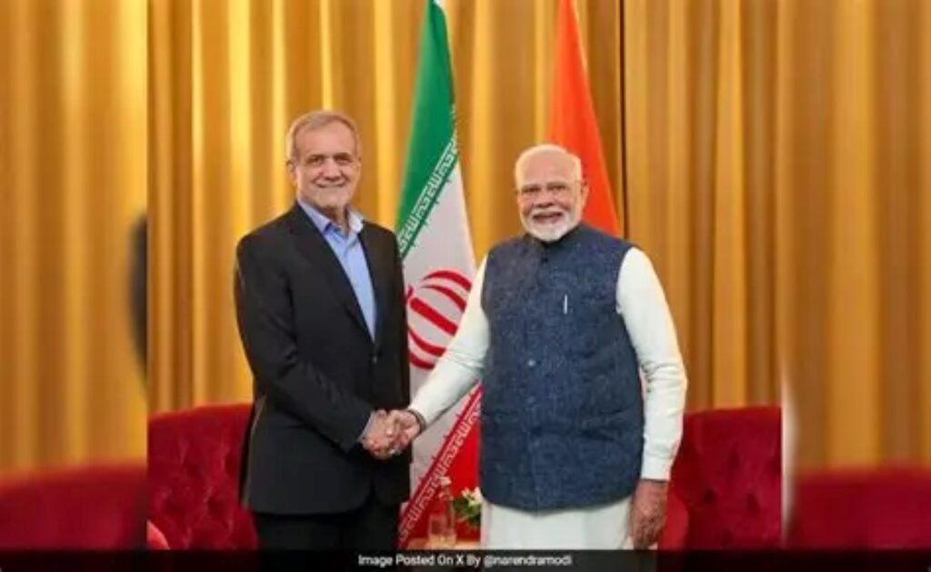 SamacharToday.co.in - ईरान ने प्रधानमंत्री मोदी के साथ बातचीत - Image Credited by NDTV