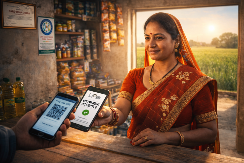 SamacharToday.co.in - जन धन योजना 2026 आंकड़े, वित्तीय समावेशन भारत, ₹2.94 लाख करोड़ जन धन जमा - AI Generated Image