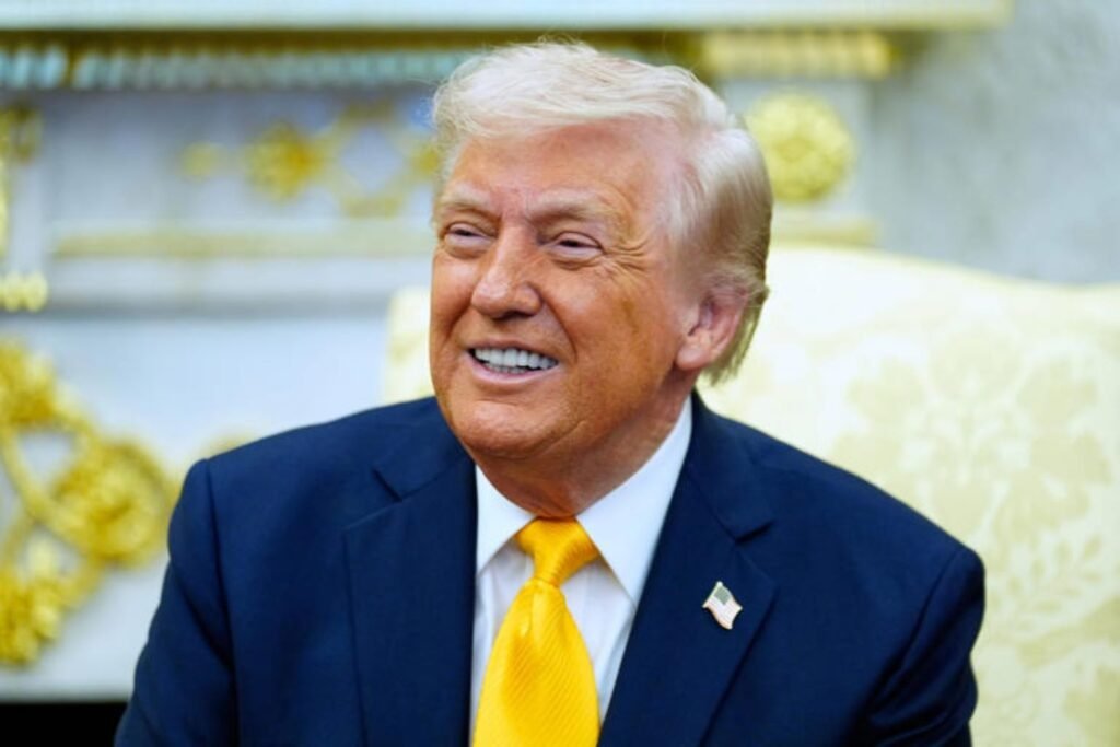 SamacharToday.co.in - ट्रंप की ईरान घोषणा और 'इनसाइडर' ट्रेडिंग का शक - Image Credited by CNBCTV