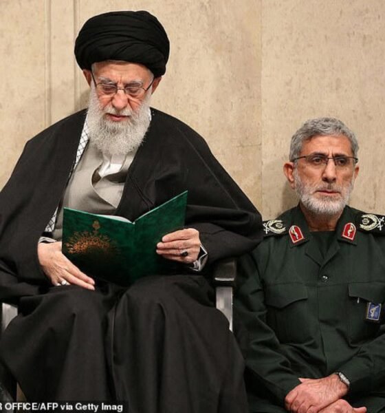 SamacharToday.co.in - आईआरजीसी प्रमुख इस्माइल कानी की नियति पर गहराया रहस्य - Image Credited by Daily Mail