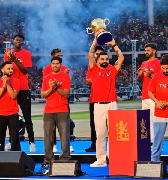 SamacharToday.co.in - आरसीबी की रिकॉर्ड बिक्री दो अंतिम बोलीदाताओं के बीच मुकाबला - Image Credited by ABP News