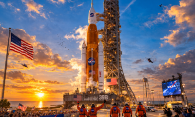 SamacharToday.co.in - आर्टेमिस II चंद्रमा की ओर नासा की एक और बड़ी छलांग - AI Generated Image