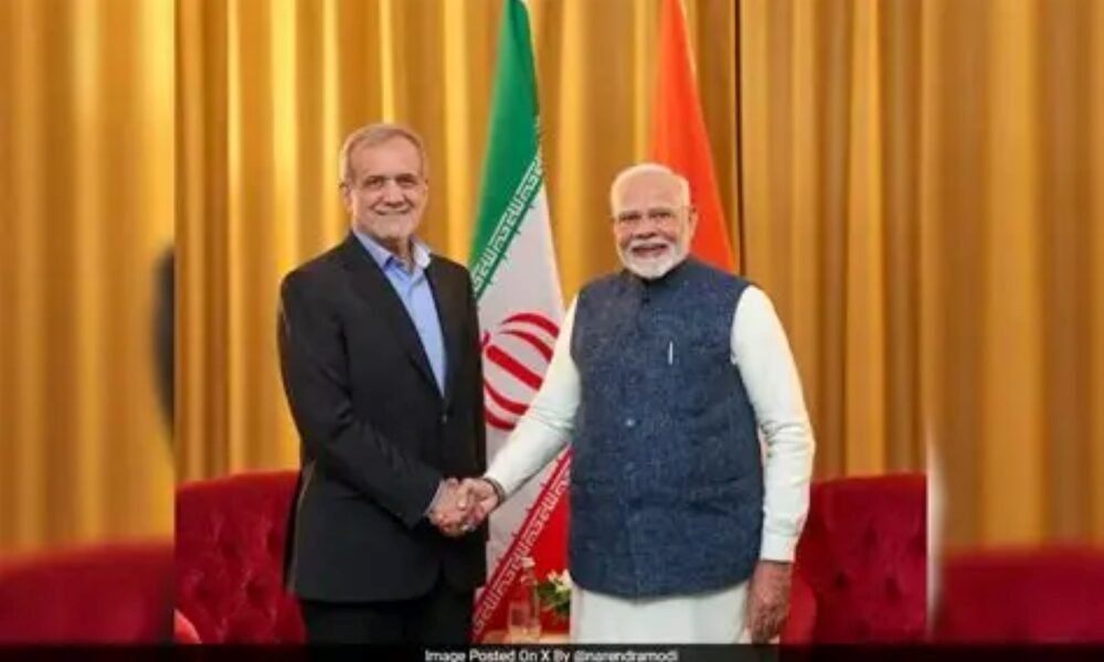 SamacharToday.co.in - ईरान ने प्रधानमंत्री मोदी के साथ बातचीत - Image Credited by NDTV