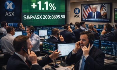 SamacharToday.co.in - ईरान संघर्ष समाप्ति के संकेतों से बाजारों में सुधार - AI Generated Image