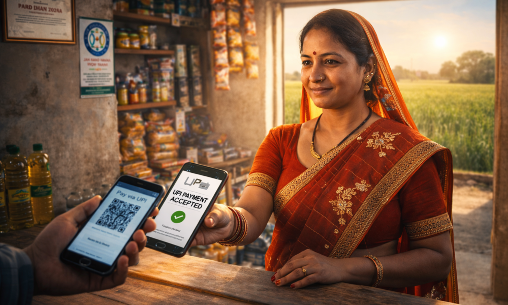 SamacharToday.co.in - जन धन योजना 2026 आंकड़े, वित्तीय समावेशन भारत, ₹2.94 लाख करोड़ जन धन जमा - AI Generated Image