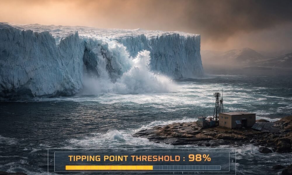 SamacharToday.co.in - टिपिंग पॉइंट पृथ्वी कैसे एक 'हॉट लूप' की चपेट में आ सकती है - AI Generated Image