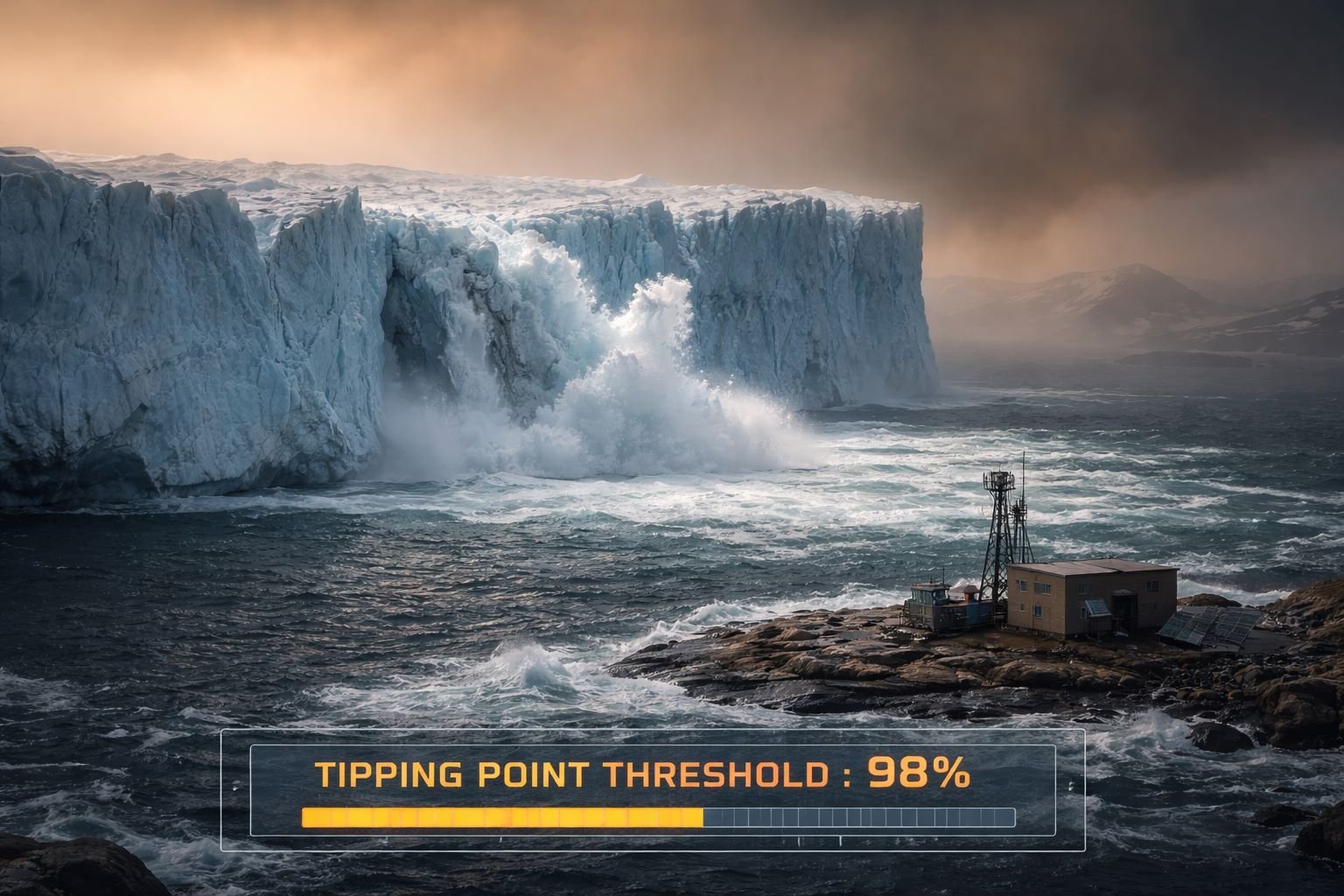 SamacharToday.co.in - टिपिंग पॉइंट पृथ्वी कैसे एक 'हॉट लूप' की चपेट में आ सकती है - AI Generated Image