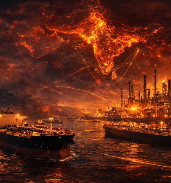 SamacharToday.co.in - तेल बाजार को स्थिर करने के लिए अमेरिका ने मांगी भारत की मदद - AI Generated Image