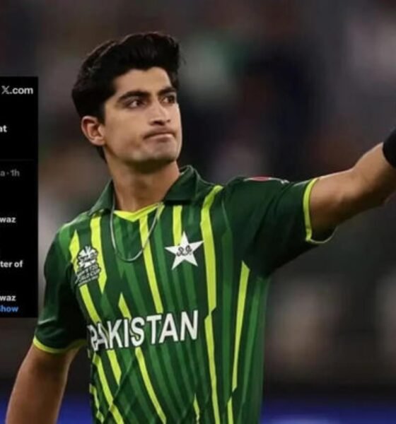 SamacharToday.co.in - नसीम शाह पर पीसीबी की कड़ी अनुशासनात्मक कार्रवाई - Image Credited by The Times of India